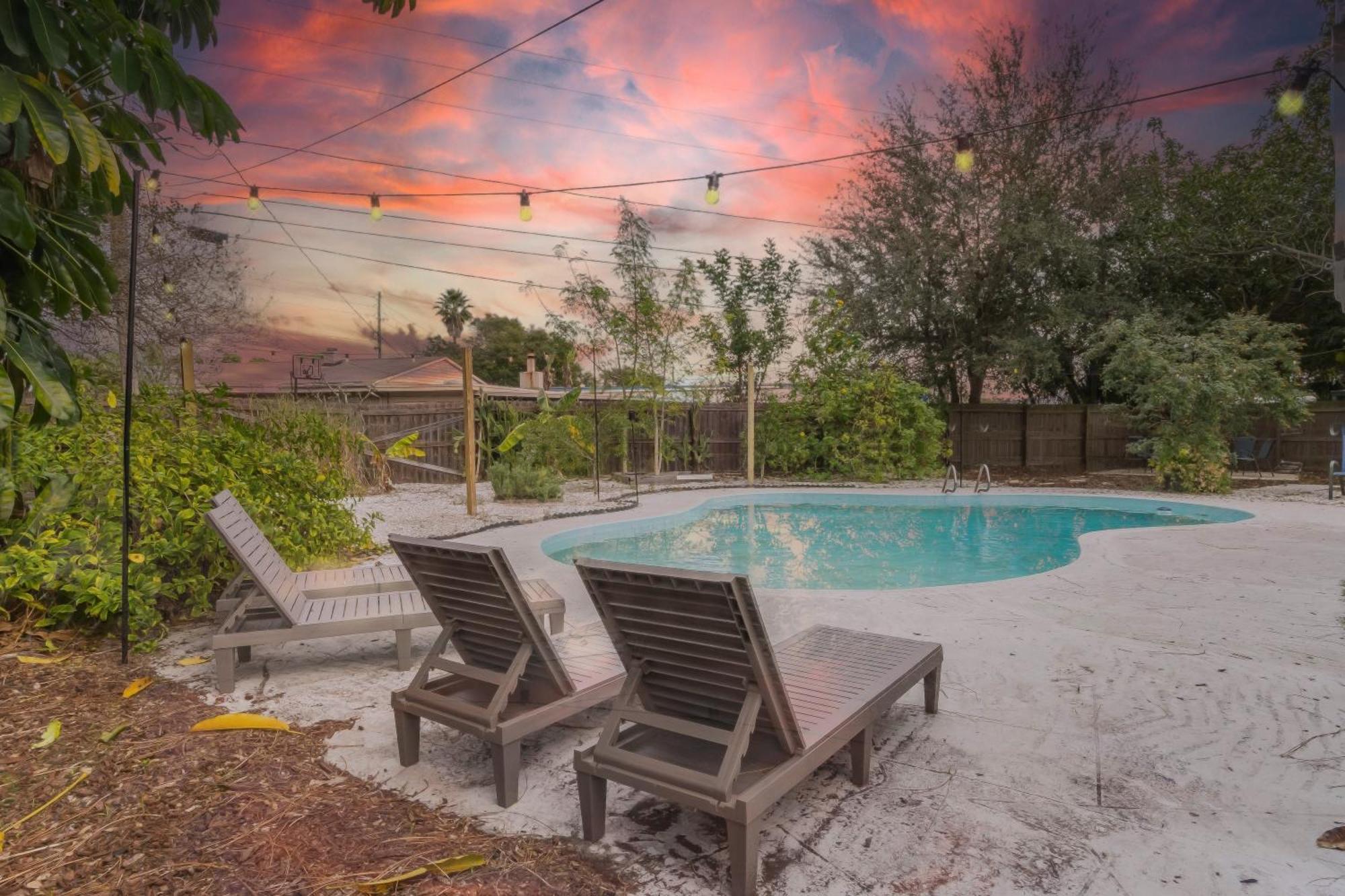 Private Heated Pool 4 Mi To Indian Rocks Beach Villa Largo Exterior photo